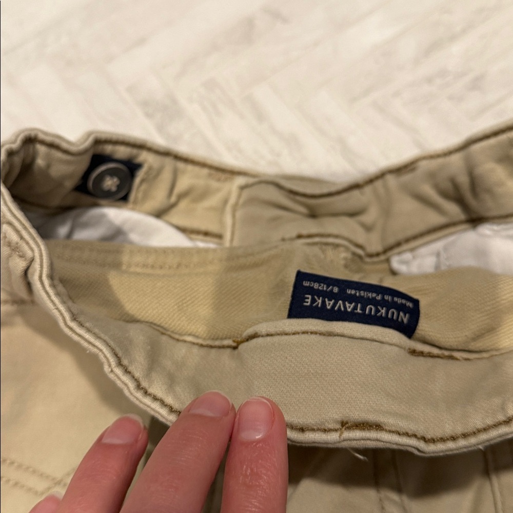 Mayoral set of 2 Chino Khaki pants, size 8 - Picture 6 of 7